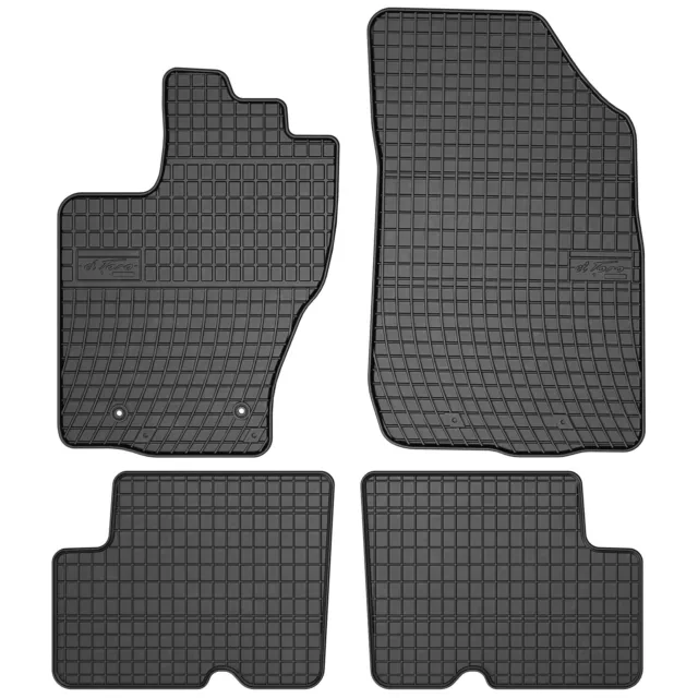 Goma Alfombrillas De Coche Frogum El Toro para Dacia Duster I 2014-2017 juego de