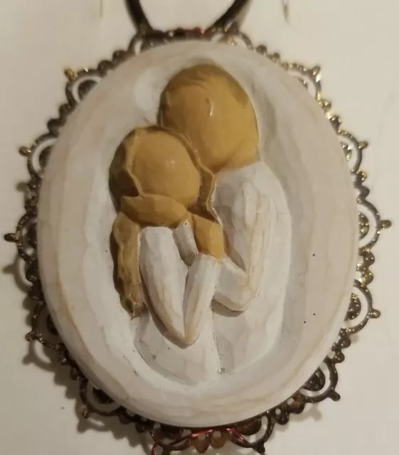 Willow Tree  Ornament  IN LOVE'S EMBRACE  2" X 1.5" New old stock