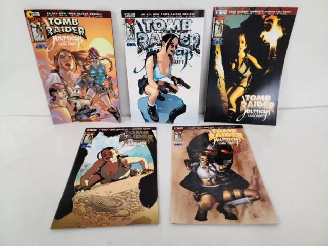 Tomb Raider Journeys #1-5 | Adam Hughes | Eidos | Top Cow Comics 2001