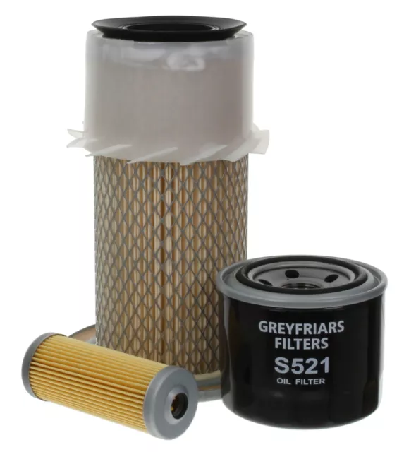 500 Hour Filter Service Kit for Komatsu PC 05-5 Mini Excavator