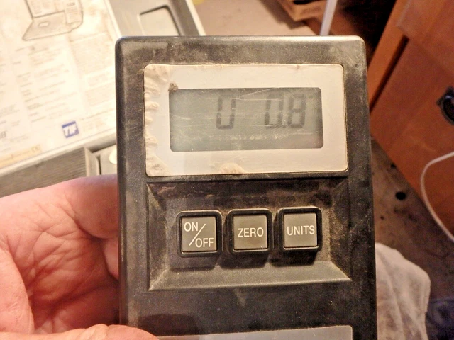 8F- untested TIF 9010A Slimline electronic refrigerant charging scale- powers up