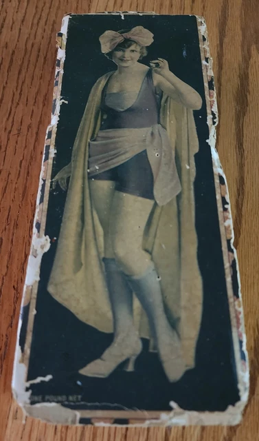 Vintage Cardboard Candy Box empty BATHING BEAUTY