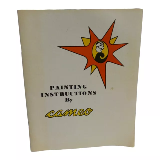 instrucciones de pintura por cameo libro de arte de colección libro de bolsillo