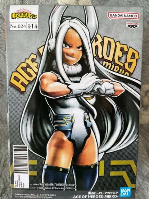 MIRKO Figure AGE OF HEROES My Hero Academia BANPRESTO