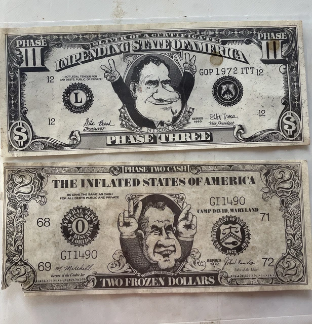 The Inflated States Of America Two Dollar Bill And Phase 3 Bill
