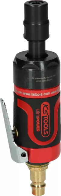 Ks tools 3/8" Slimpower Mini-Druckluft-Winkelbohrmaschine 515.5530