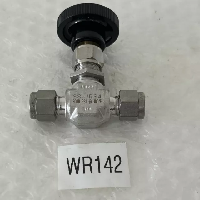 SS-1RS4 General Purpose Needle Valve 1/4 in. 5000 psig Fast Shipping!+ Warranty