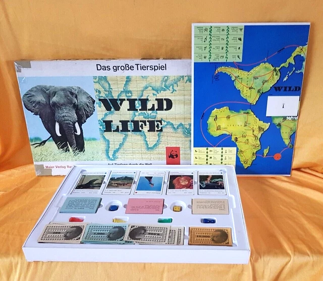 Ravensburger Wild Life Tierspiel Brettspiel Familienspiel