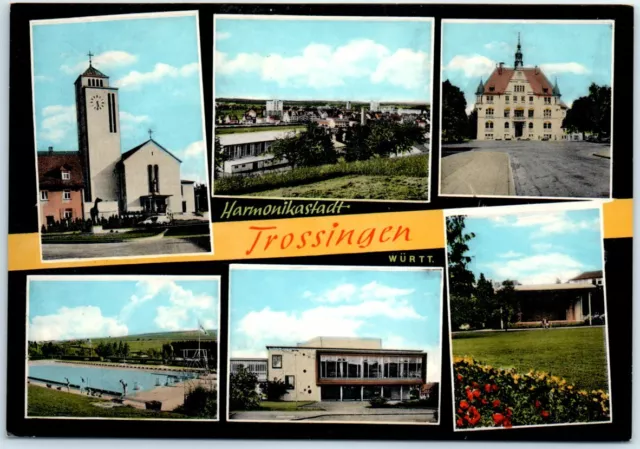 Postcard - Harmonikastadt - Trossingen, Germany