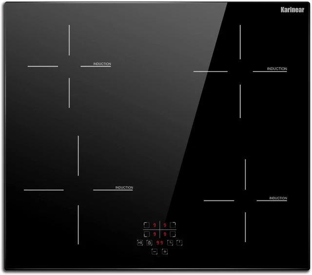 Karinear Ceramic Hob, Built-in 4 Burners Electric Hob 60cm RRP £150