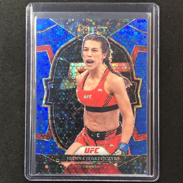 2023 Select UFC JOANNA JEDRZEJCZYK Concourse H2 Blue Disco 35/49 #56