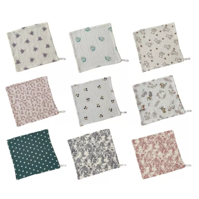 Unisex Baby Burp Cloths Baby Cotton Bibs Gentle & Absorbent Handkerchief