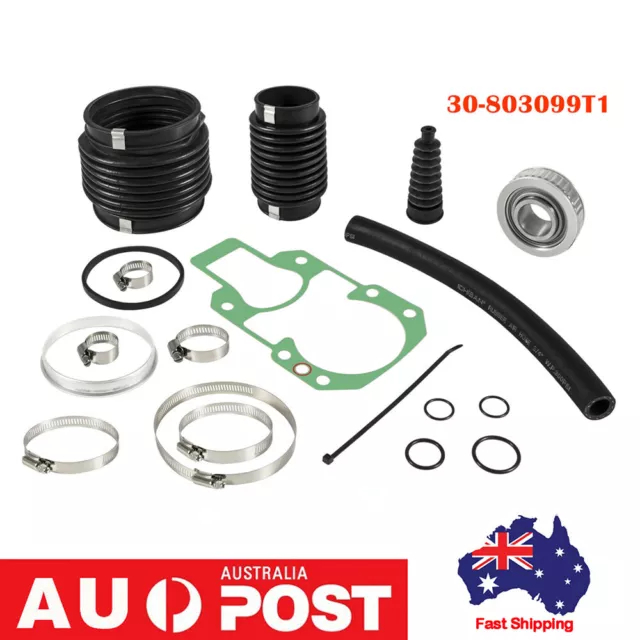 For Alpha One Gen 2 Bellow Transom Seal Repair Kit w/ Gimbal Bearing 30-803099T1