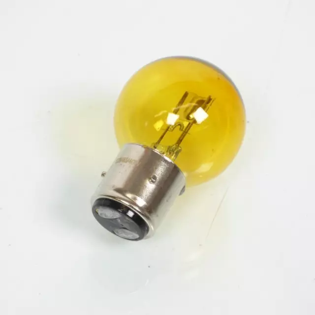 ✨ Ampoule VEGA® Jaune ancien Marque Française Code Européen CE R2 45/40W  12V ✨