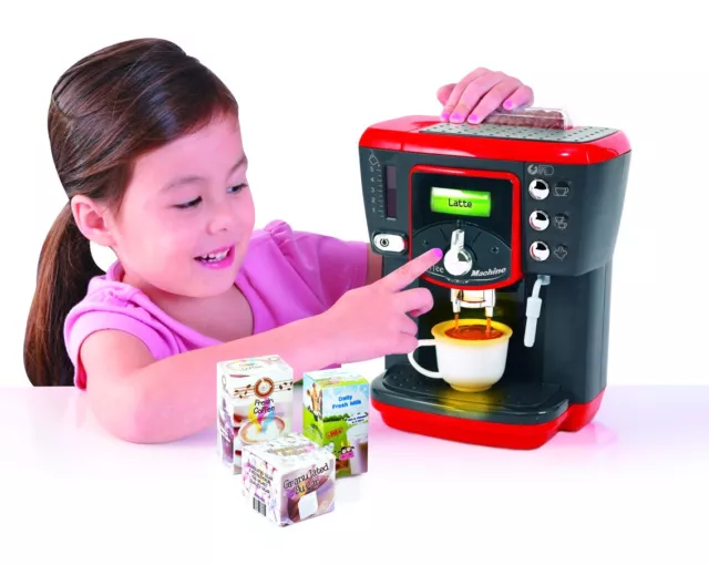 Playgo Kaffeemaschine Deluxe Espressomaschine für die Spielküche schwarz 268034 2