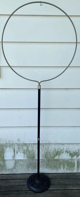 Vintage Magnolia Plant Stand Hanger Ornate Cast Iron Base 66” Tall Retro Unique