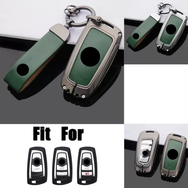 Zinc Alloy TPU Car Key Fob Case Cover For BMW F10 F30 2 3 4 5 6 7 X3 X4 M4 M5 M6
