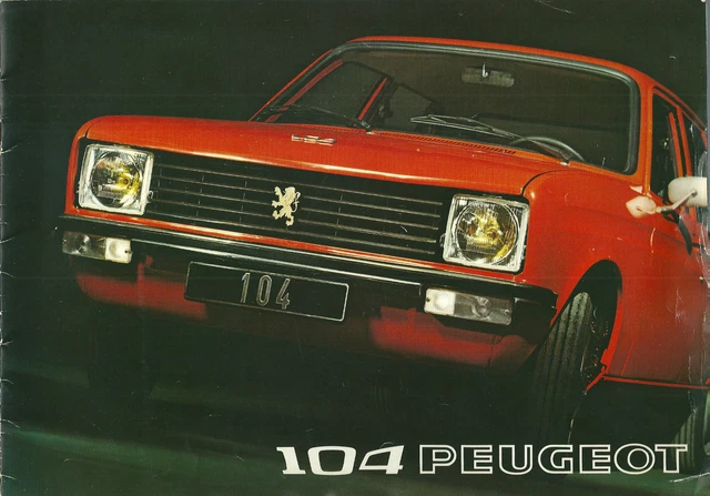PEUGEOT PROSPEKT 1991 10/91 D brochure catalog catalogue prospectus