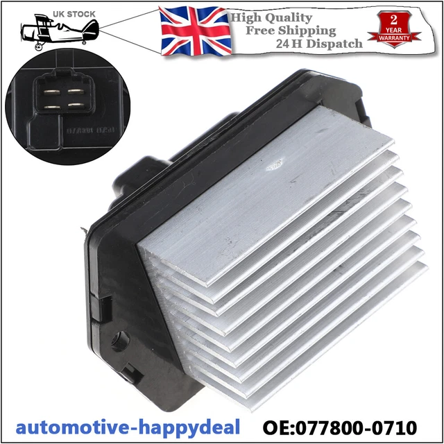 BLOWER MOTOR FAN Heater Resistor 0778000710 For HONDA CRV 20022012 £
