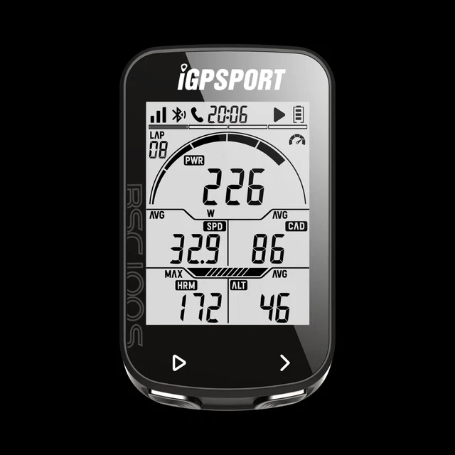 Compteur GPS Vélo Sans Fil - Écran 2.4" - Autonomie 28h - Étanche IPX7 - USB-C - Modèle BKV-3109W