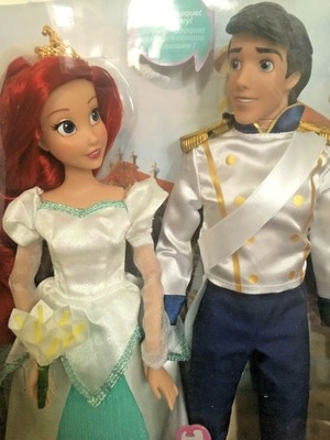 Disney Ariel And Eric Wedding Doll Set, The Little Mermaid, Brand New In Box New 2
