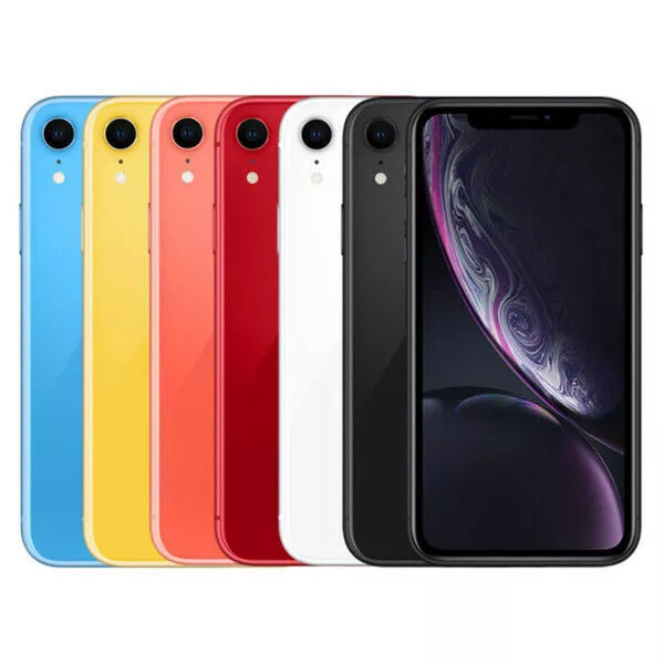 Apple iPhone XR - 64GB 128GB 256GB - Unlocked - Various Colours - Excellent