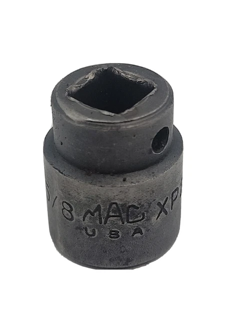 Mac Tools USA 5/8" SAE Impact Socket 6 Point 3/8" Drive XP206 Made in USA