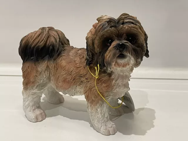 Standing Shih Tzu Ornament Figurine Gift Dog