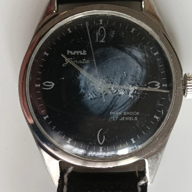 Montre HMT Surya Homme - Mécanique à Remontage Manuel - Boîtier Acier - Occasion