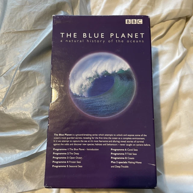 THE BLUE PLANET Box Set 2001 - VHS - Video Tapes x3 £4.91 - PicClick UK