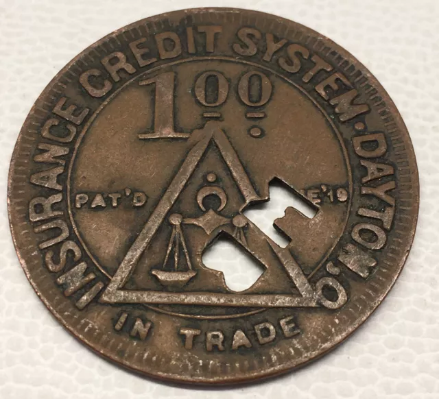 Maryland new river coal co mine script $1 coin miner credit