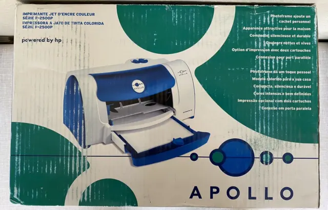 HP Apollo P-2500P series color inkjet printer NIB