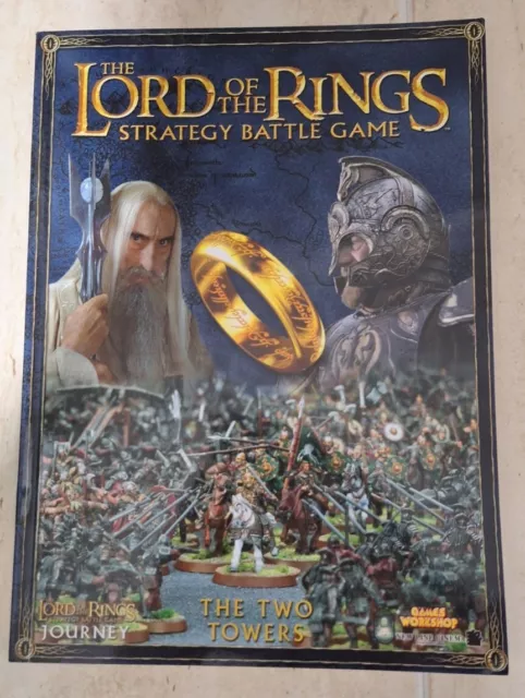 The Lord of the Rings Warhammer Journey Book Two Towers MESBG Games Workshop