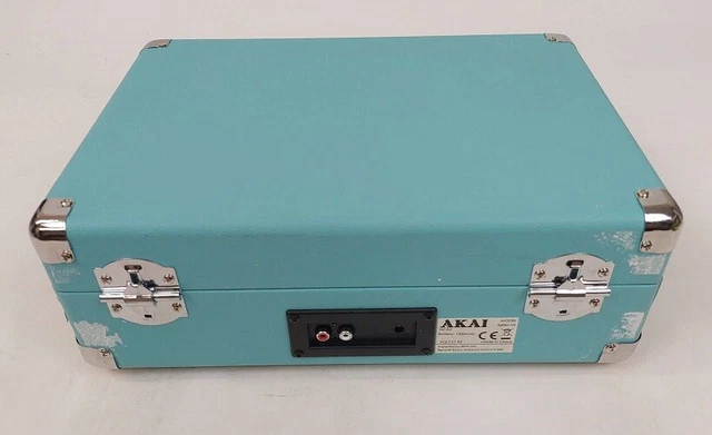Akai retro sales briefcase turntable