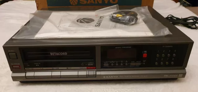 SANYO VTC-NX10 Lecteur Betamax Betacam 3