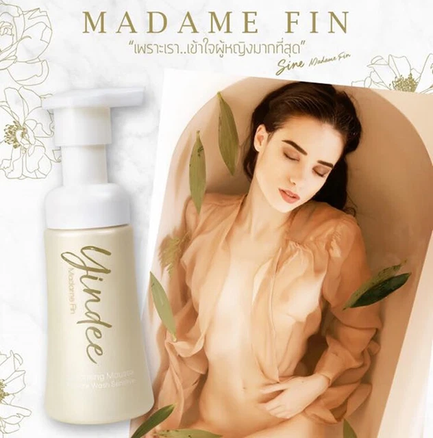 Espuma limpiadora de aletas de yinde Madame Fin cuidado de manchas ocultas 50 ml
