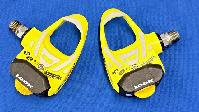 LOOK PP296 ROAD Racing Pedals, Pro Team Special Edition, Yellow