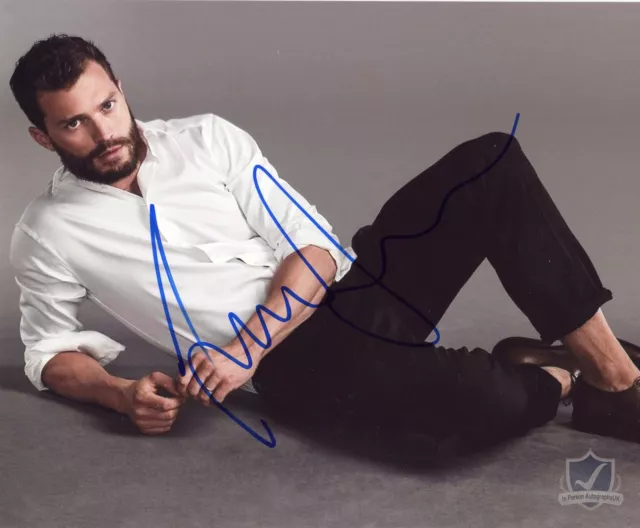 Jamie Dornan Signed 10x8 Photo OnlineCOA AFTAL