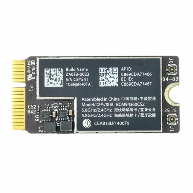 BCM94360CS2-Courant alternatif WiFi Bluetooth BT 4.0 ZA653-0023 802.11Ac FO K