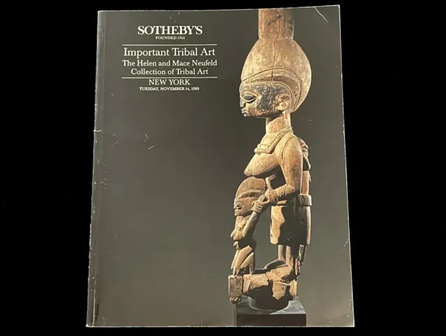 Sothebys Important Tribal Art November 1989 Helen & Mace Neufeld Collection Kuba