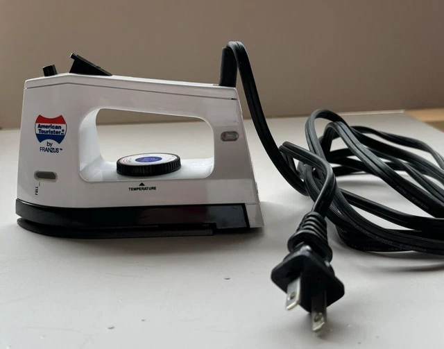 American Tourister by Franzus Steam & Spray Travel Iron 120v/240v Dual Voltage
