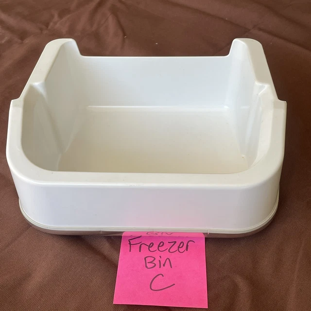 FRIGIDAIRE SIDEBYSIDE REFRIGERATOR White Door Freezer Replace Bin