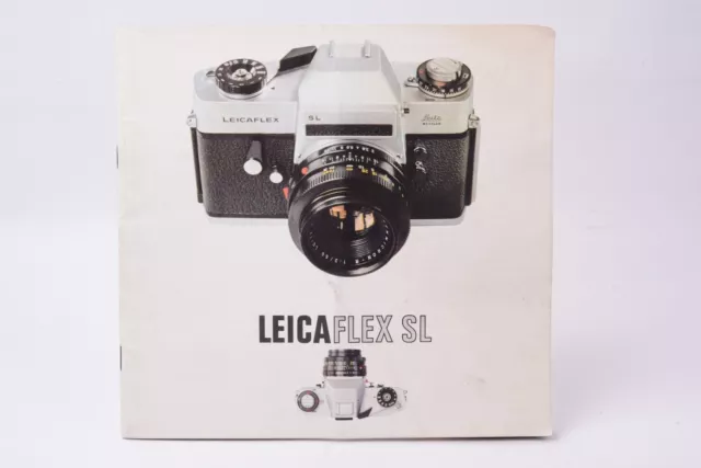 Instrucciones - Moda 'em Empleo Leicaflex SL1 De Francés, 23p