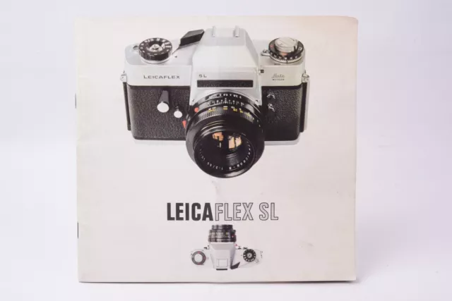 Notice - mode d'emploi LEICAFLEX SL1 en français, 23p