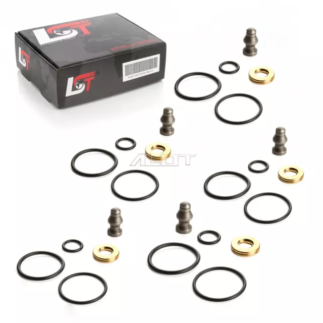 5x Kit Joints Unité de Buse - Pompe Réparation pour vw Touareg 7L 2.5 Rs Tdi