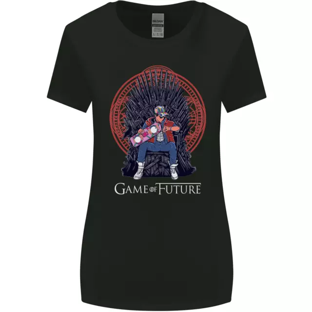 Game of Future Funny Movie Parody Womens Wider Cut T-Shirt