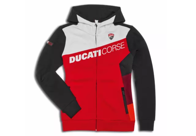 Felpa con cappuccio donna Ducati Corse DC Sport