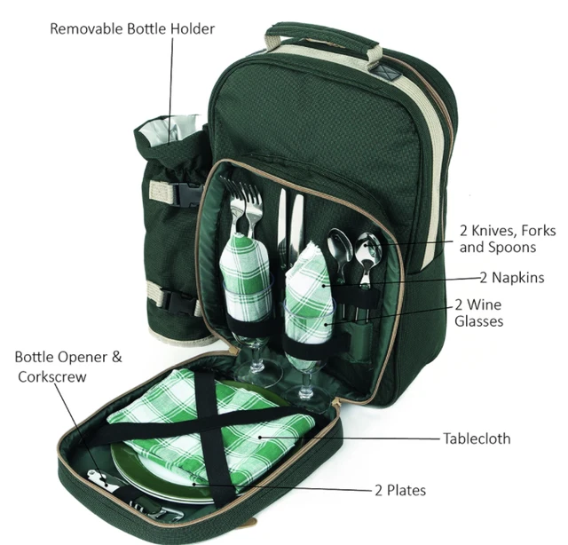 Greenfield picnic backpack sale