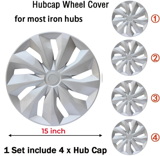 HUB CAPS FOR Hyundai Toyota Corolla Volkswagen OEM Factory 15inch
