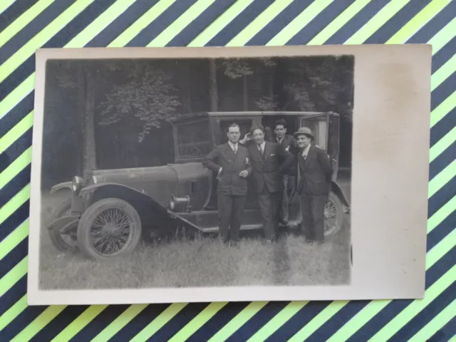 Carte Photo vers 1910 AUTOMOBILE VOITURE CAR CARRIAGE à identifier